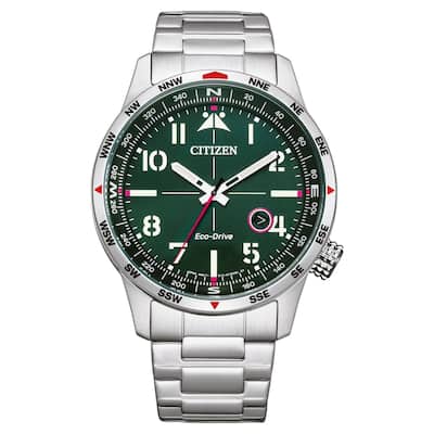Citizen Men's Weekender Green Dial Watch - BM7551-50X - 6 (36)