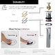 preview thumbnail 34 of 48, STYLISH Pop-Up Bathroom Sink Drain with Overflow D-700