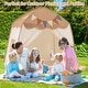 preview thumbnail 15 of 28, Gymax Kids Play Tent w/Flags and Globe String Lights for 3-12 Years - See Details