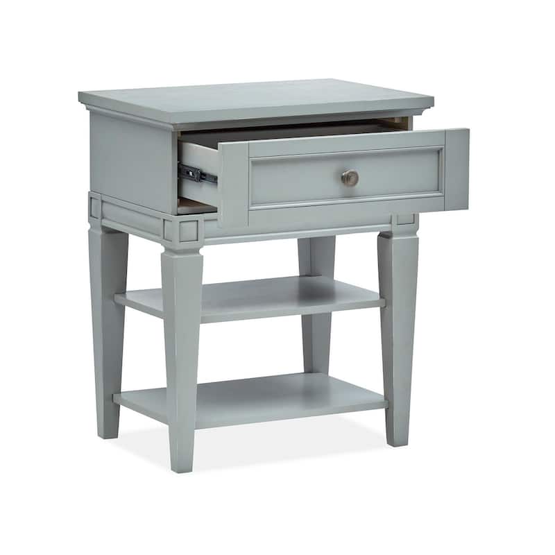Magnussen Home Glenbrook Pebble Open Nightstand