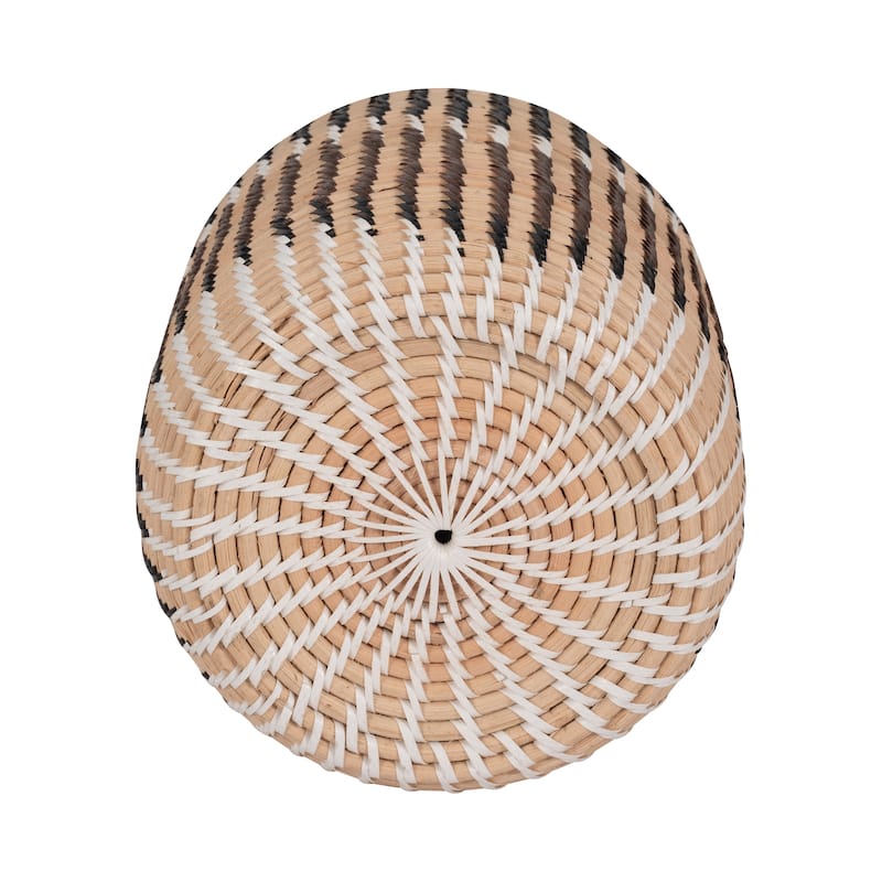 Sagebrook Home Rattan, 13"H Woven Vase, Multi, Natural Fiber Construction