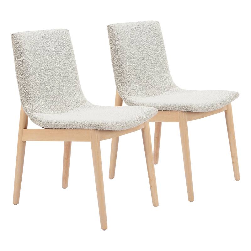 Raha Dining Chair Gray & Whitewashed - Gray/Whitewashed