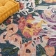 preview thumbnail 21 of 41, SAFAVIEH Handmade Blossom Benfje French Country Floral Wool Rug