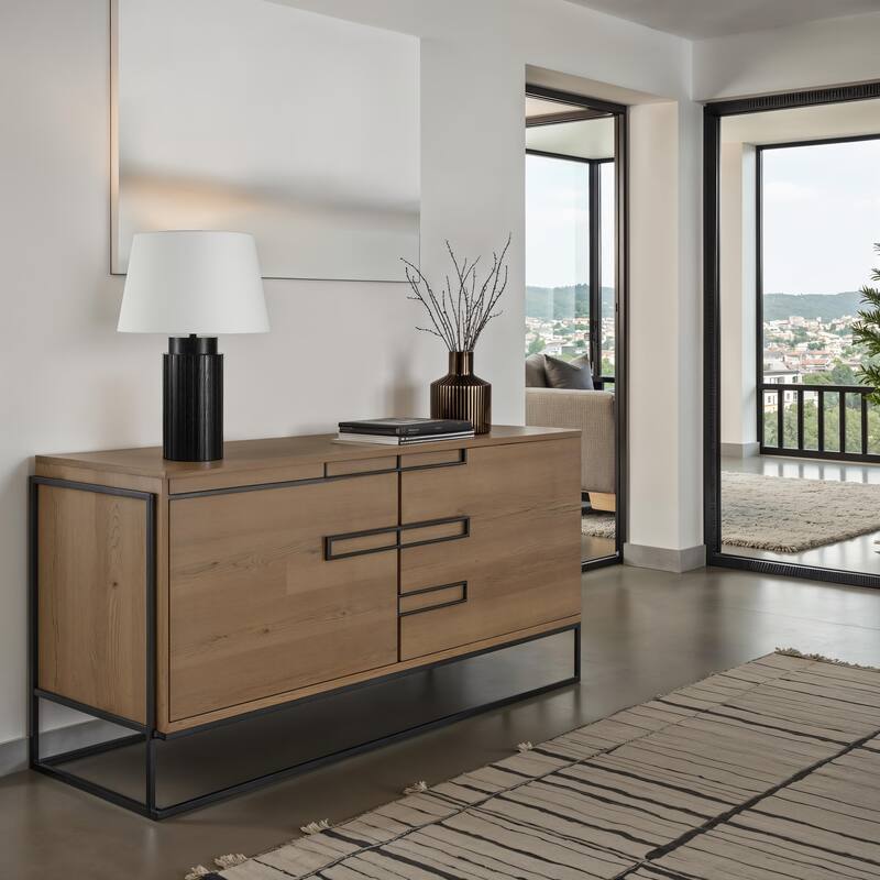 Renwil Stilus 26.0" Height Table Lamps, Matte Black