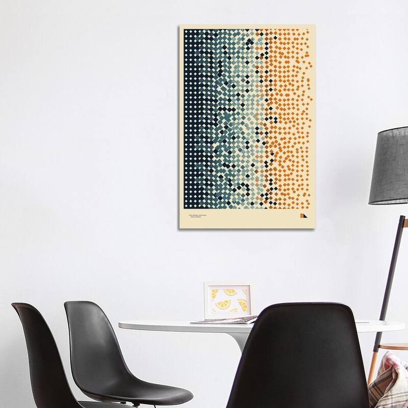 iCanvas "Entropy" by 2046 Design Canvas Print - 40x26x1.5