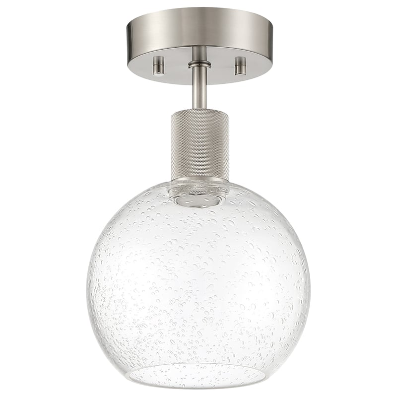 Port Nine Burgundy LED Semi-Flush Light - Dedicated LED