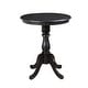 preview thumbnail 23 of 34, Carolina Living Fairview Round Pedestal Bar Table