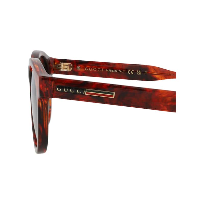 Gucci Round-Frame Acetate Sunglasses