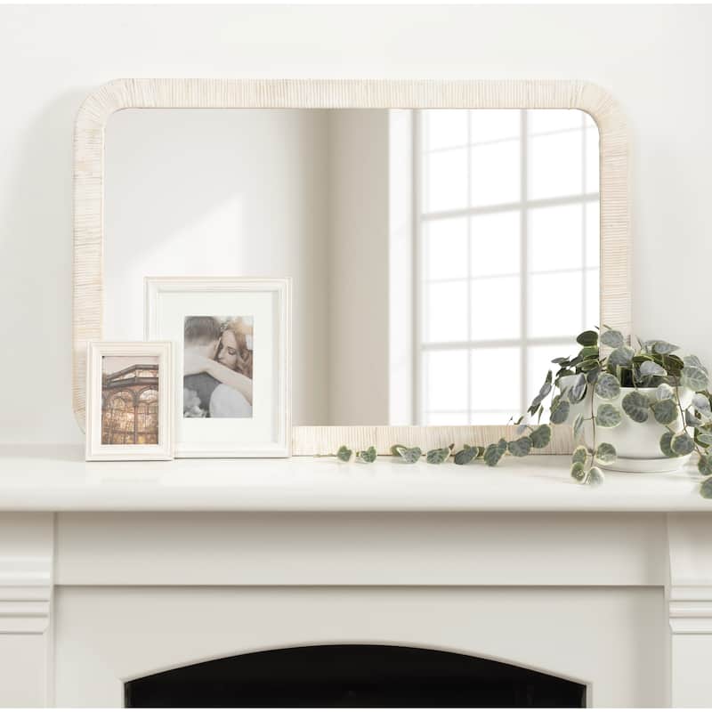 Kate and Laurel Rahfy Rectangle Framed Wall Mirror