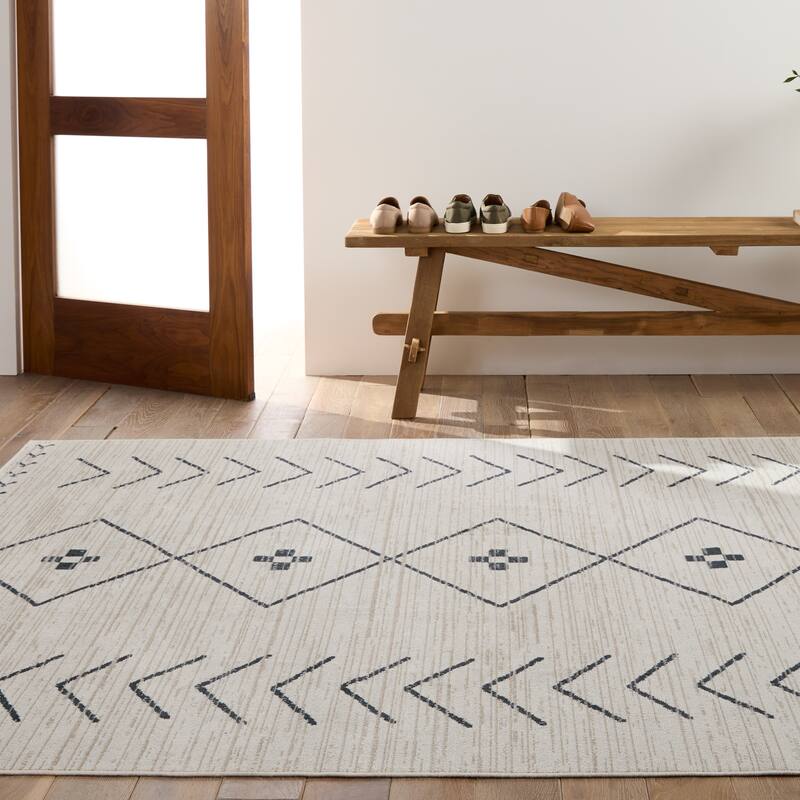 Taos Machine Washable Tribal Area Rug