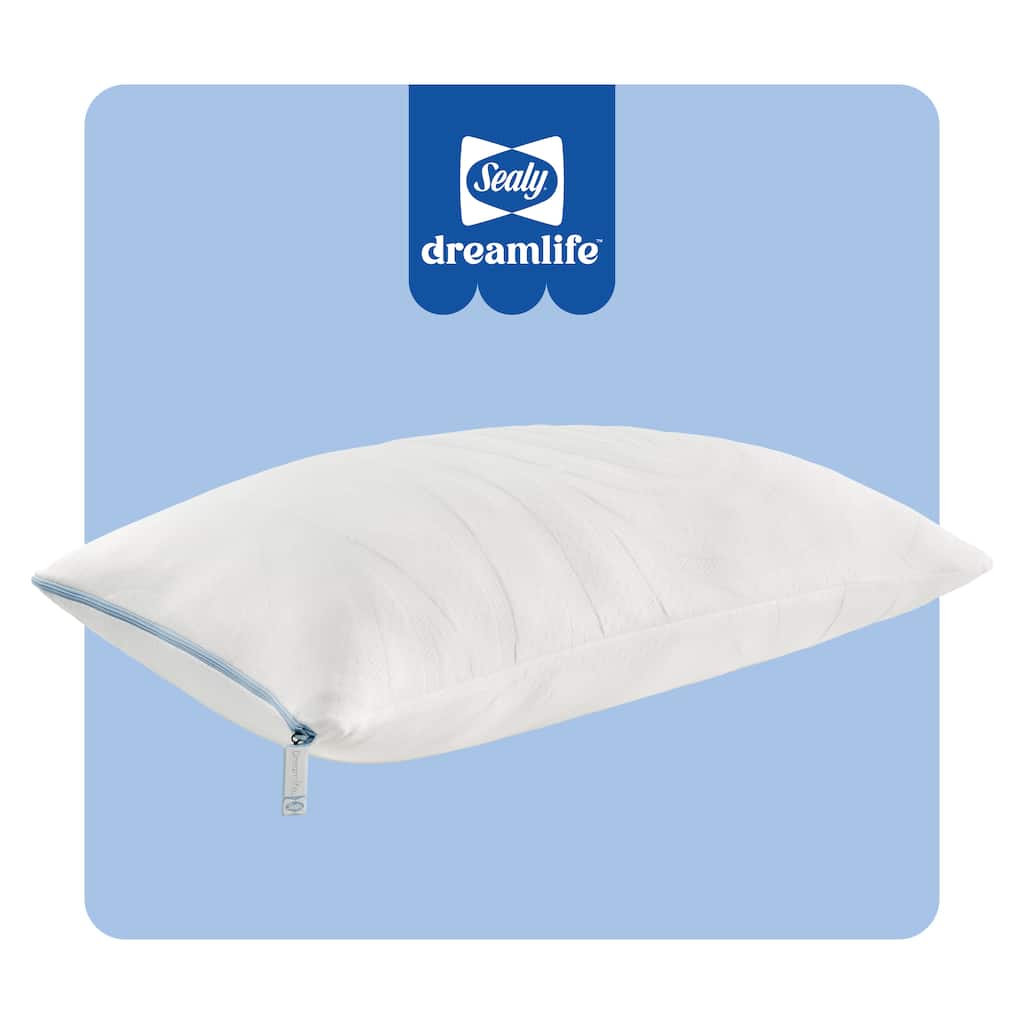 Sealy Dreamlife Shredded Foam Pillow, Standard