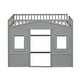 preview thumbnail 25 of 112, Solid Wood House Loft Bed With Ladder for Kids, Boys and Girls, Bedroom