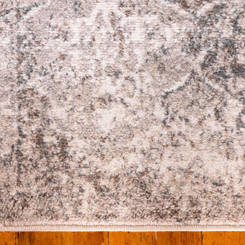 Contemporary Daisy Collection Area Rug