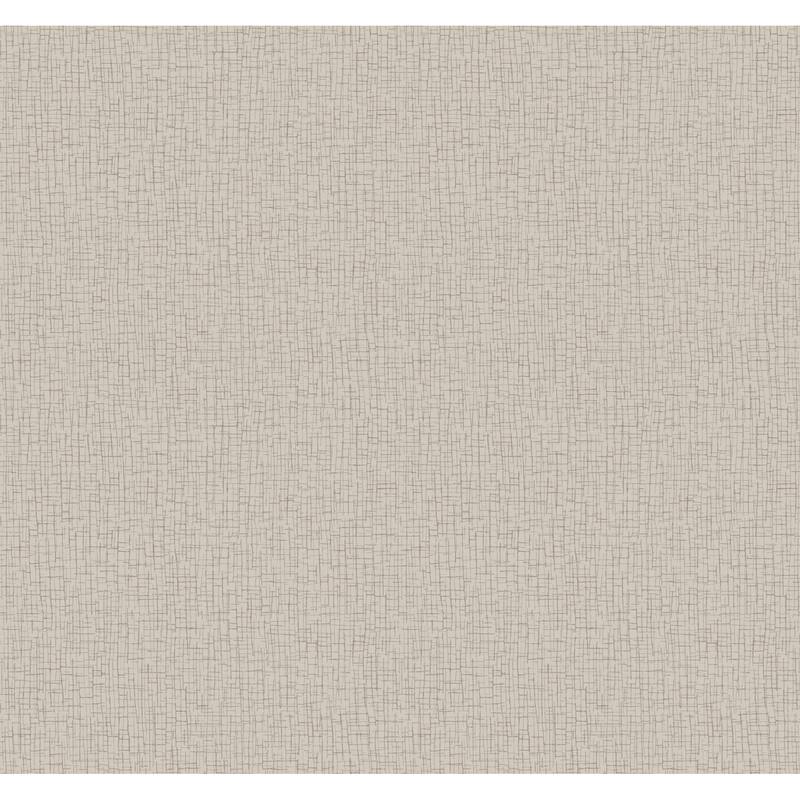 Warner Aden Taupe Linear Abstract Wallpaper