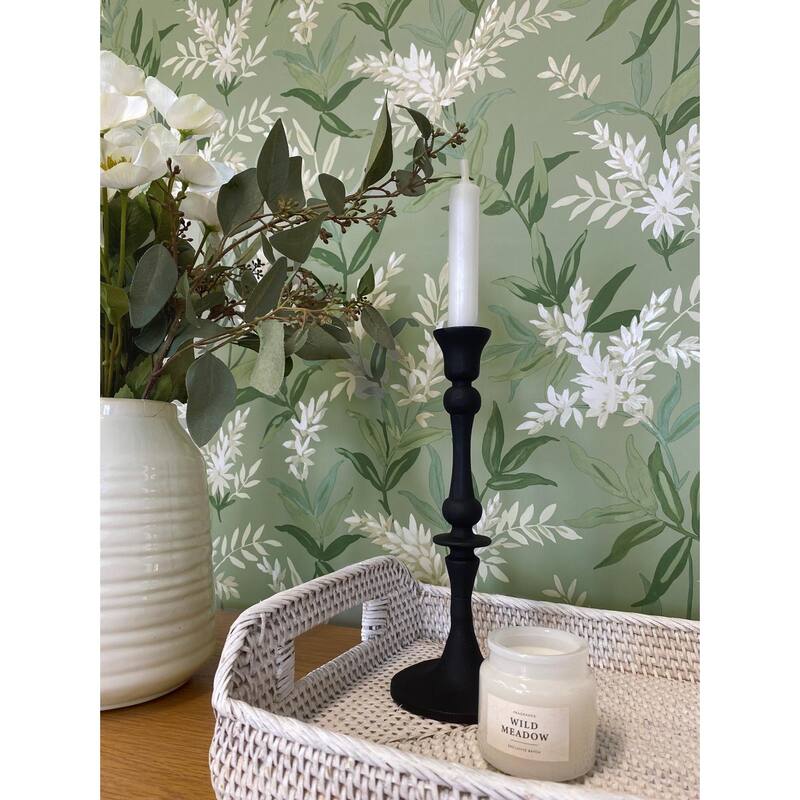 Belgravia Decor Olivia Sage Floral Wallpaper