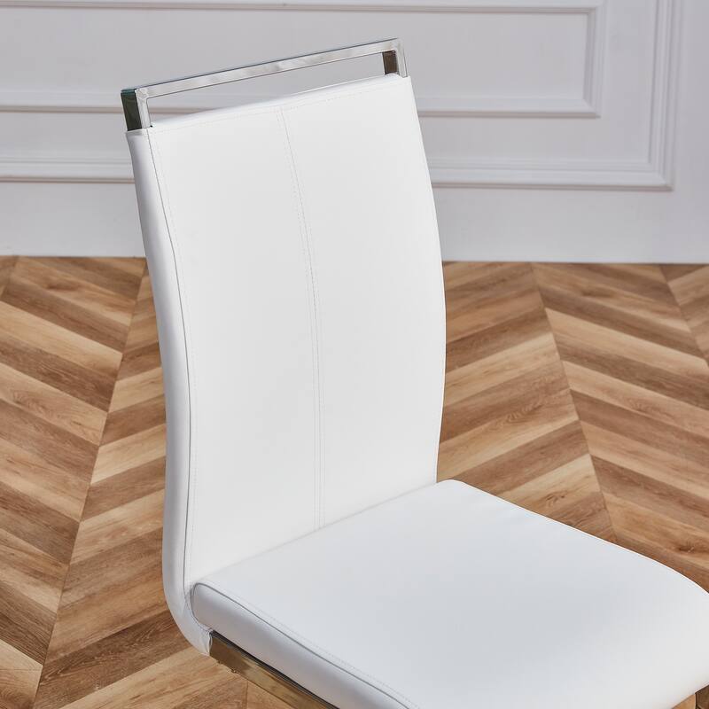 PU Faux Leather Dining Chairs Side Chair