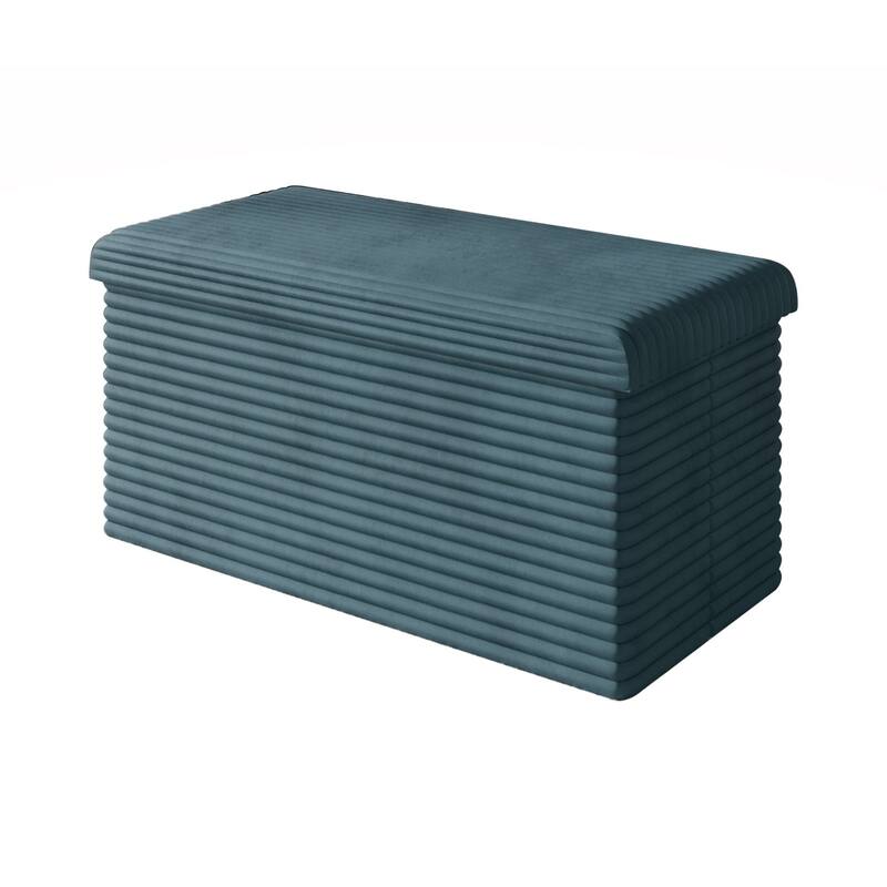 Florence Upholstered Folding Storage Bench