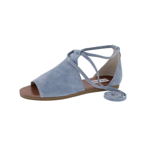 steve madden lace up flat sandals