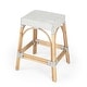 preview thumbnail 27 of 124, Robias 24.5" Rattan Rectangular Counter Stool