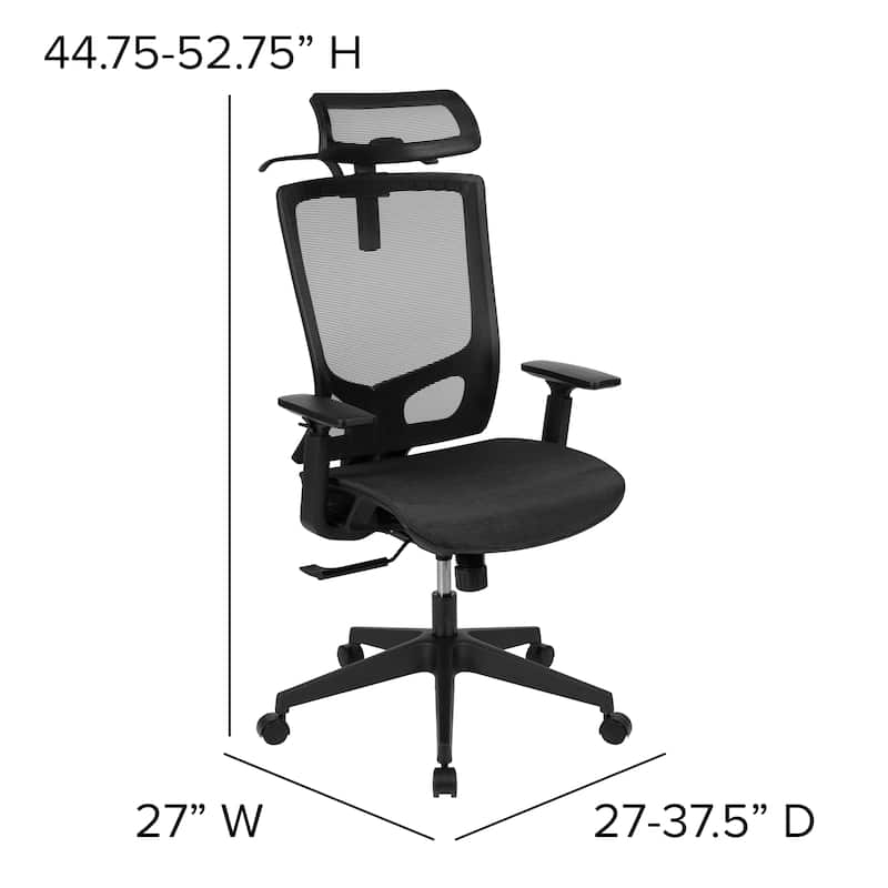 Ergonomic Mesh Office Chair with Synchro-tilt