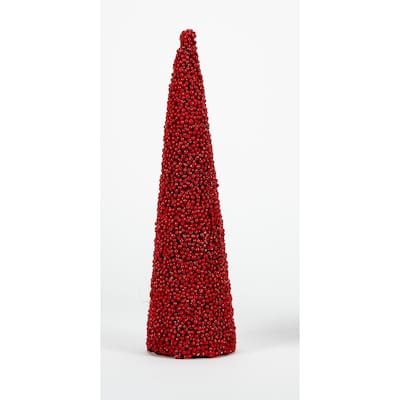 13" Berry Christmas Tree, Set of 2