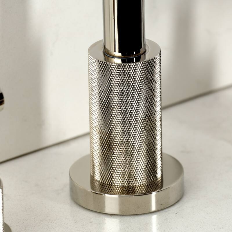 Kingston Brass Essex Double-Handle Wall-Mount Pre-Rinse Bridge Kitchen Faucet