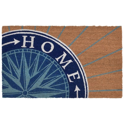 Liora Manne Polestar Coir Welcome Door Mat (1'6" x 2'6")