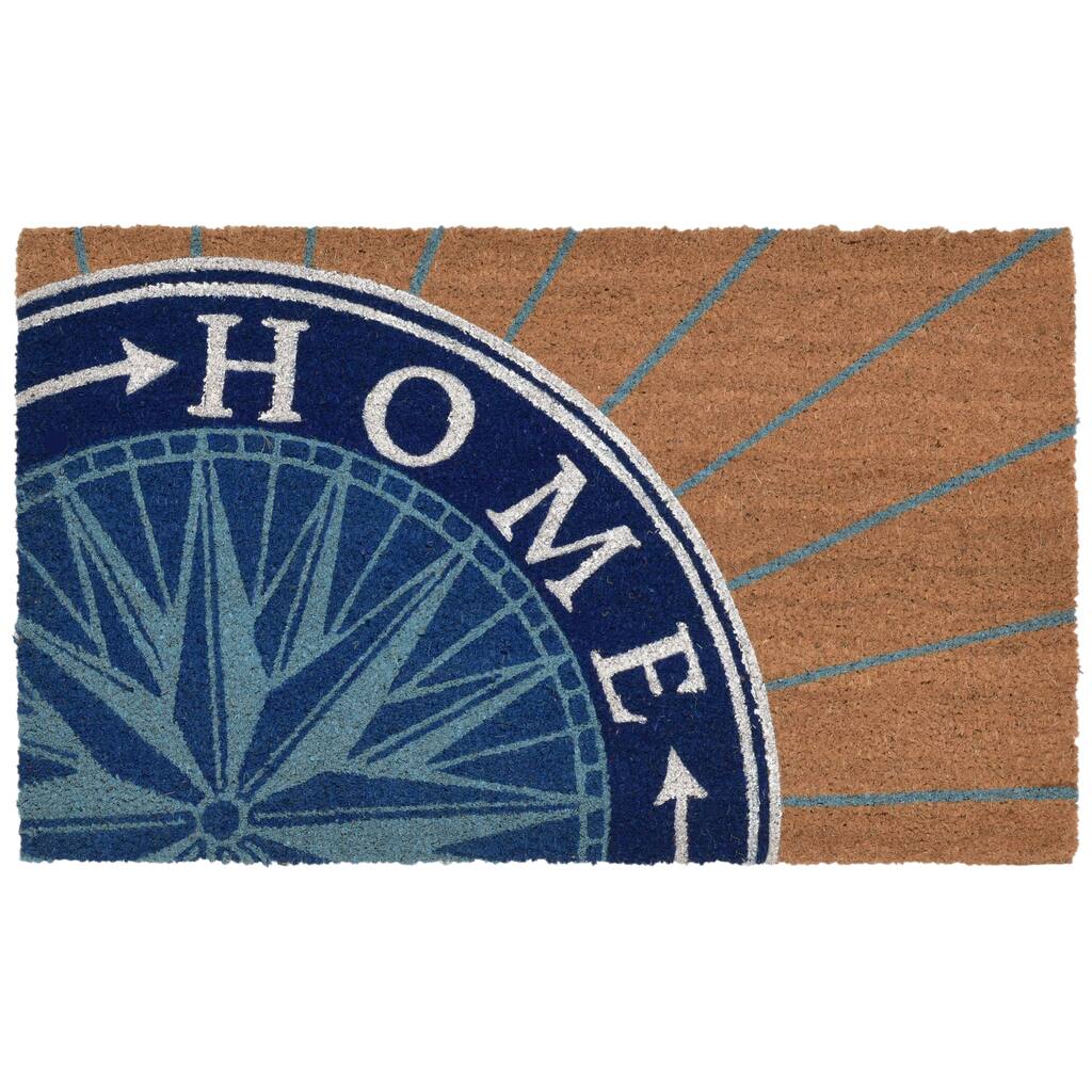 Liora Manne Polestar Coir Welcome Door Mat (1'6" x 2'6")