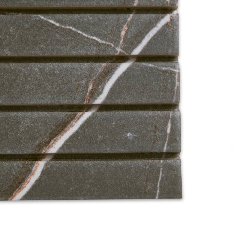 Merola Tile Istanbul Strata Night 6-7/8" x 14" Porcelain Floor and Wall Tile