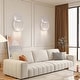 preview thumbnail 14 of 18, Modern Crystal Wall Sconce Bathroom Vanity Hallway Light Fixtures Black
