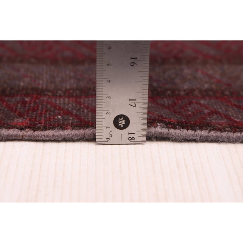 ECARPETGALLERY Hand-knotted Color Transition Grey Wool Rug - 2'8 x 4'6