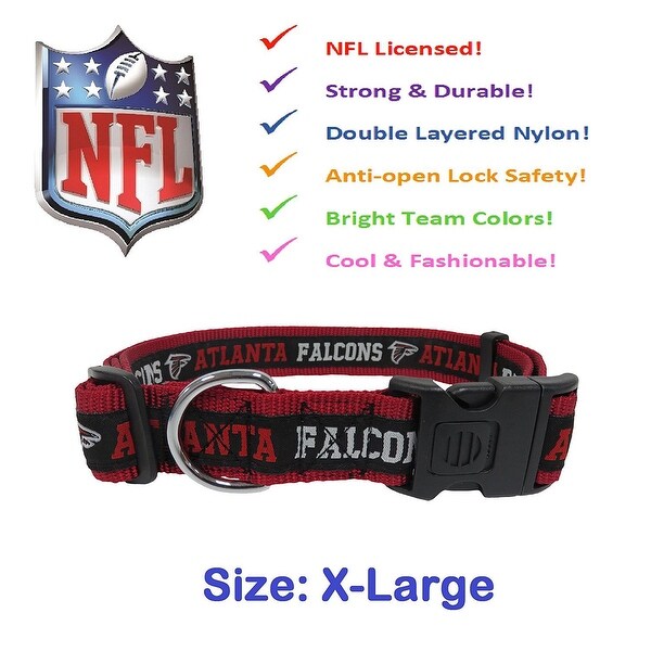 nfl dog collars