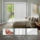 preview thumbnail 10 of 15, Cordless Vertical Blinds Oxford Alabaster