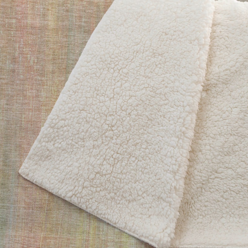 Premium Machine Washable Ombre Solid Sherpa Throw Blanket