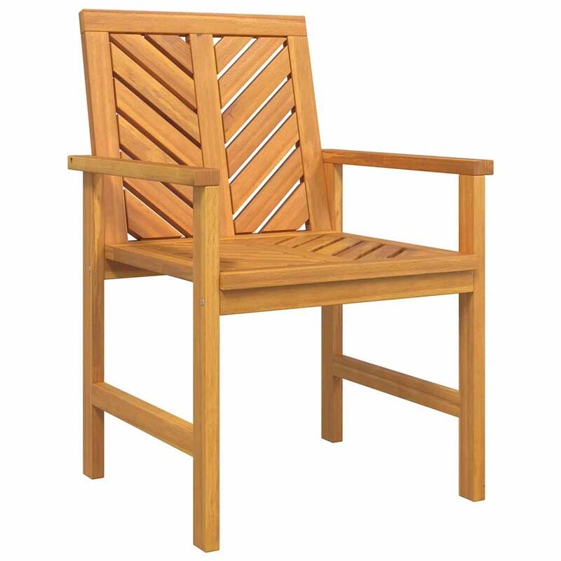 vidaXL Garden Dining Set 3/7 pcs Brown 59.1" x 35.4" x 29.1 - 59.1" x 35.4" x 29.1