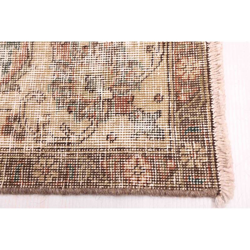 ECARPETGALLERY Hand-knotted Antalya Vintage Copper Wool Rug - 5'10 x 8'10