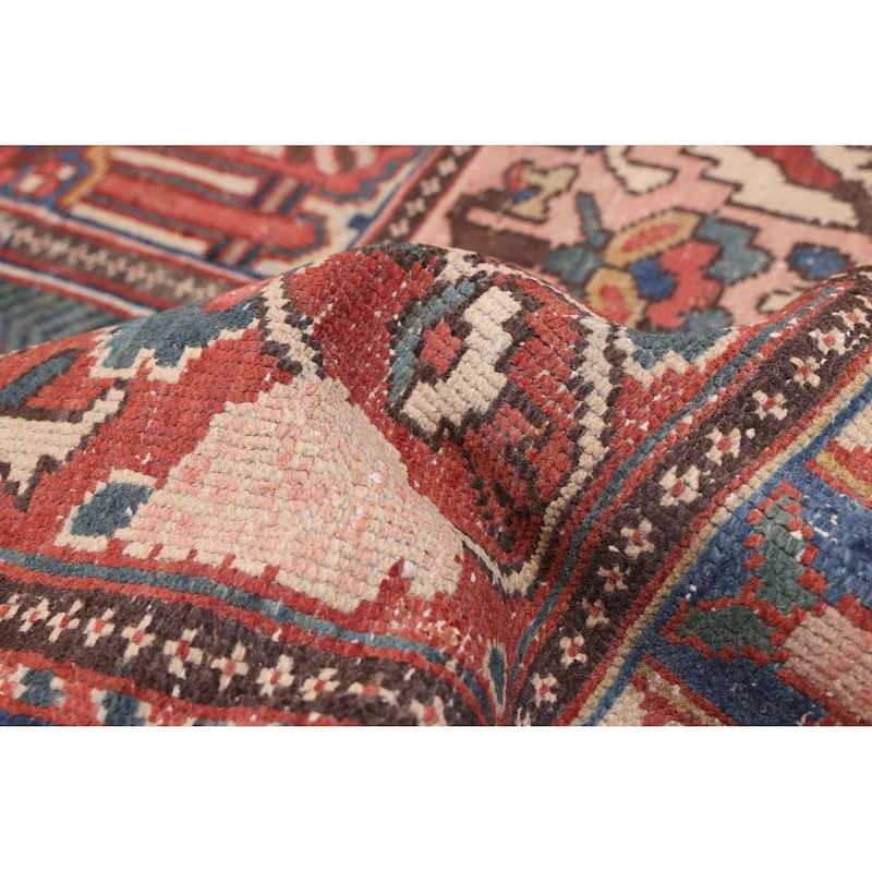 ECARPETGALLERY Hand-knotted Kayseri Vintage Red Wool Rug - 6'1 x 10'2