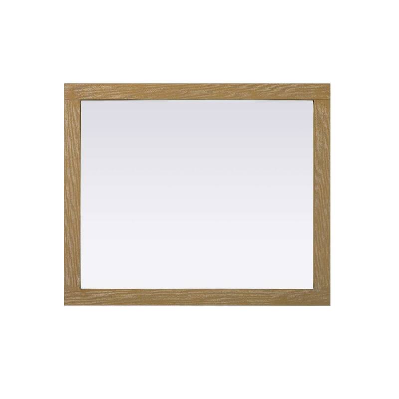 Solene Wooden Rectangle Mirror (24-30 x 36 in.)