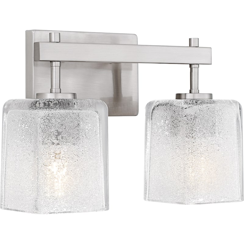 Brenthouse 2-Light Brushed Nickel Bath Light
