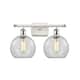 Option White and Polished Chrome / Clear