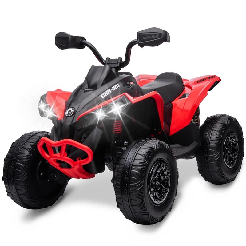12V Ride on Toy Car 4 Wheeler Quad Electric Vehicle - Red
