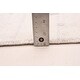 preview thumbnail 6 of 7, ECARPETGALLERY Hand-knotted Alma White Wool Rug - 8'10 x 11'10