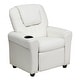 preview thumbnail 155 of 189, Contemporary Kids Recliner with Cup Holder and Headrest - 24"W x 21.5" - 36.5"D x 27"H