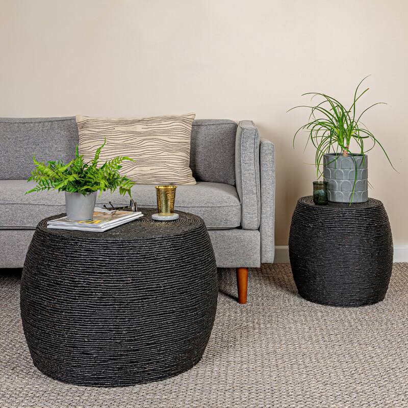 Corn Rope Accent Table
