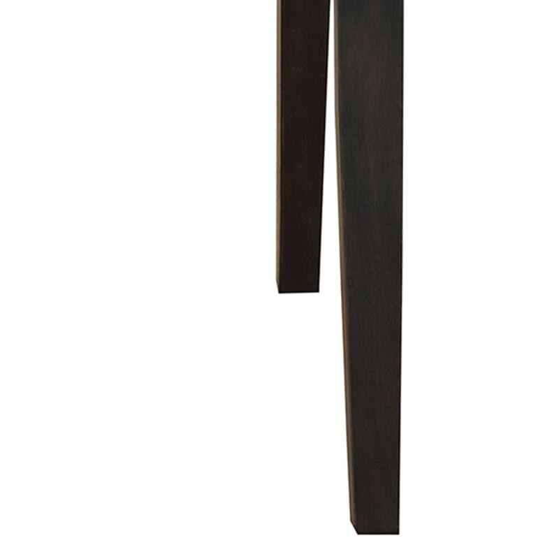 Chic Wooden Dining Side Chair, Beige, Set of 2 - 41.5 H x 19.5 W x 26.25 L Inches
