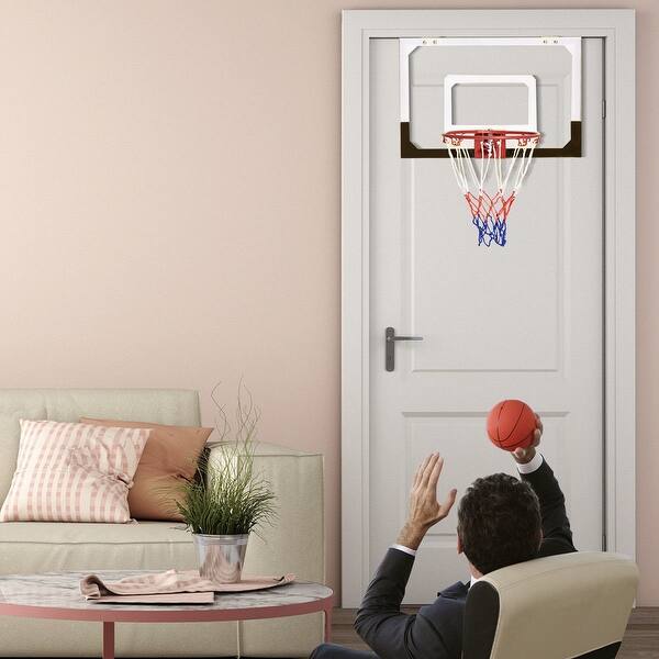Shop Gymax Over The Door Mini Basketball Hoop Includes