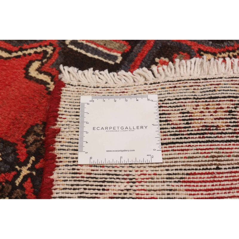 ECARPETGALLERY Hand-knotted Anadol Red Wool Rug - 3'5 x 9'7