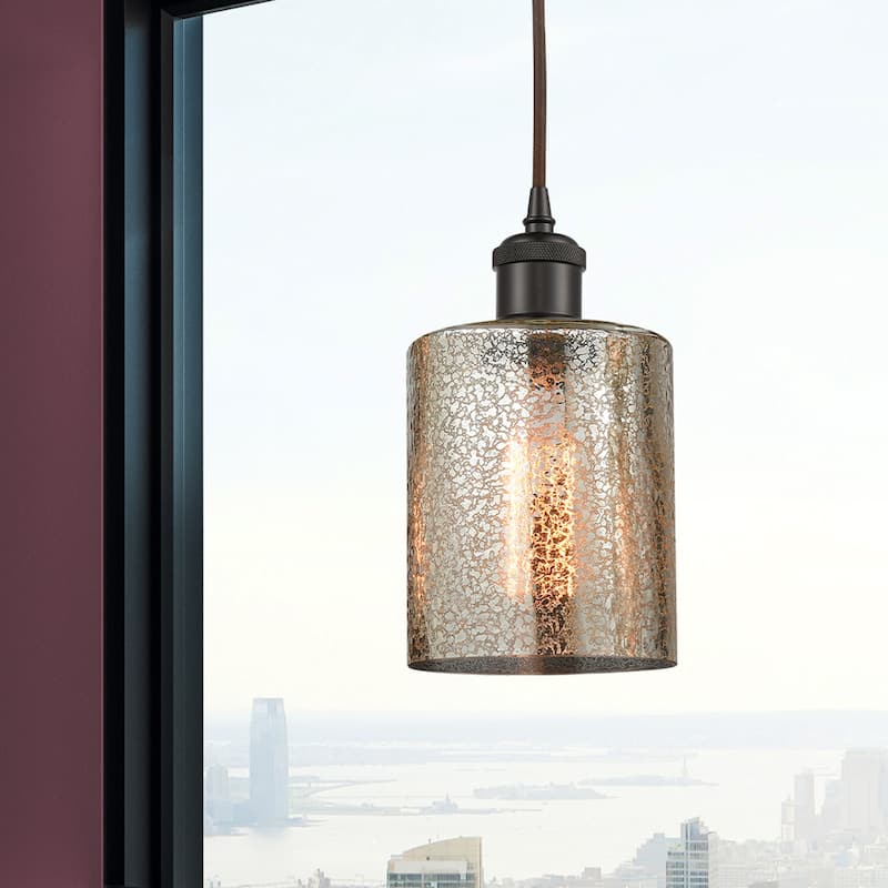 Innovations Lighting Cobbleskill 5" Wide Mini Pendant - Cord