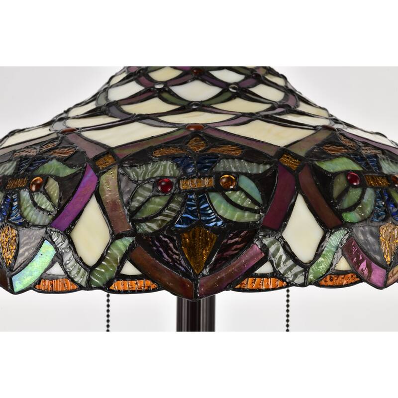 Tiffany-style Ariel Floor Lamp