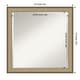 preview thumbnail 3 of 103, Beveled Bathroom Wall Mirror - Elegant Frame